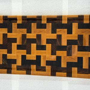 Kekeli End Grain Cutting Board - 10” x 10”
