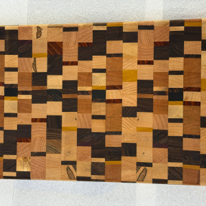 Joel End Grain Cutting Board - 12” x 12”